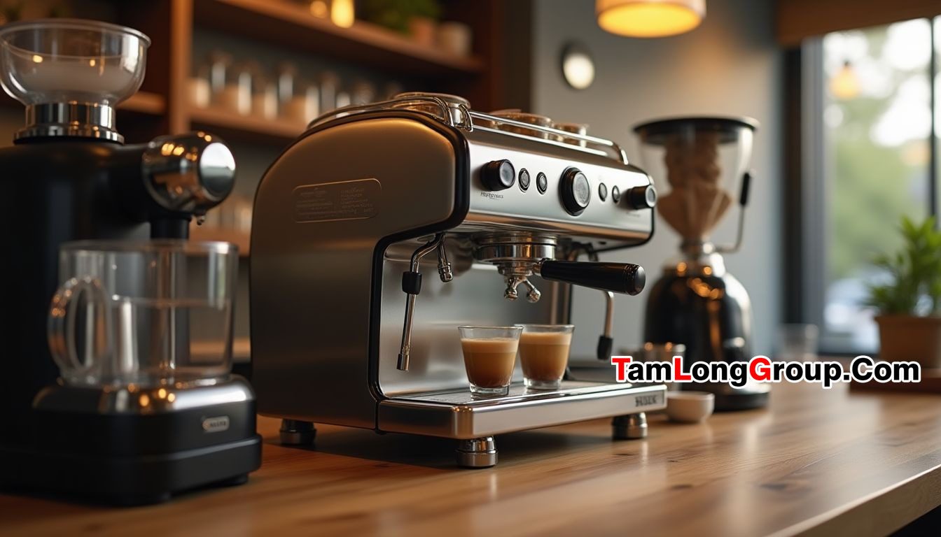 Hướng Dẫn Tháo Hộp Chứa và Làm Sạch Máy Pha Tự Động Bị Kẹt Bã Cà Phê 1 Hướng Dẫn Tháo Hộp Chứa và Làm Sạch Máy Pha Tự Động Bị Kẹt Bã Cà Phê