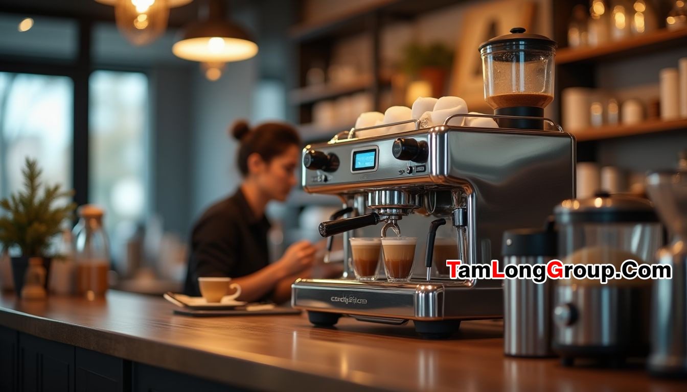 Bảng Giá Máy Pha Cà Phê Faema E98 UP AUTO 2 Group Chính Hãng 2026 1 Bảng Giá Máy Pha Cà Phê Faema E98 UP AUTO 2 Group Chính Hãng 2026