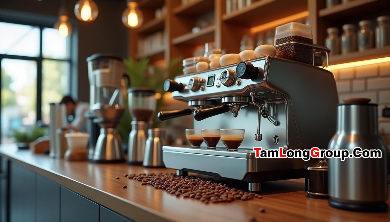 Công nghệ nén The Impress Puck System trên máy pha cà phê 876 2 Công nghệ nén The Impress Puck System trên máy pha cà phê 876