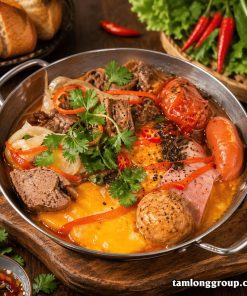 Khóa học làm bánh mì chảo đầy đủ topping để mở quán