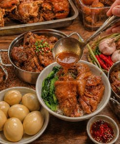 Khoá học làm cơm thịt hầm (giò hầm) Singapore để mở quán 8 Khoá học làm cơm thịt hầm (giò hầm) Singapore để mở quán
