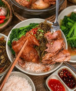 Khoá học làm cơm thịt hầm (giò hầm) Singapore để mở quán 9 Khoá học làm cơm thịt hầm (giò hầm) Singapore để mở quán