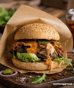 Lớp học làm burger phô mai mở quán 7 Lớp học làm burger phô mai mở quán