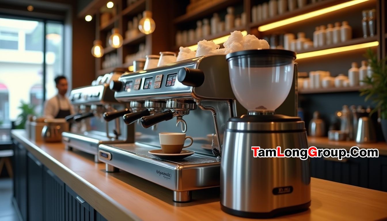 Tại sao nên chọn combo máy pha và máy xay Rancilio cho quán cà phê? 1 Tại sao nên chọn combo máy pha và máy xay Rancilio cho quán cà phê?