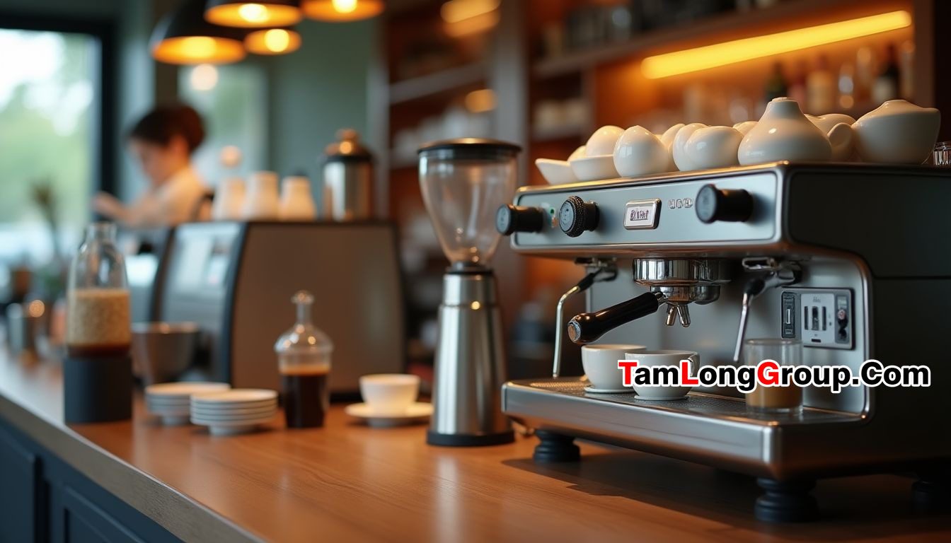 Xu Hướng Sử Dụng Máy Pha 1 Group Công Suất Lớn Cho Xe Đẩy Cà Phê Hiện Đại 1 Xu Hướng Sử Dụng Máy Pha 1 Group Công Suất Lớn Cho Xe Đẩy Cà Phê Hiện Đại