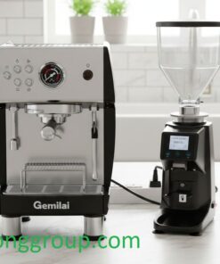 Combo Máy pha cà phê Gemilai CRM 3200B Pro + Máy xay CRM 022