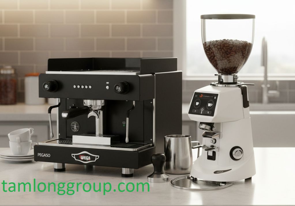 Cách Vệ Sinh Và Bảo Quản Máy Pha Cà Phê 12 Combo máy pha cà phê Wega Pegaso A1 Group + Máy xay cà phê Fiorenzato F64E version 2