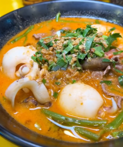 Khóa học làm bún thái hải sản tomyum để mở quán kinh doanh