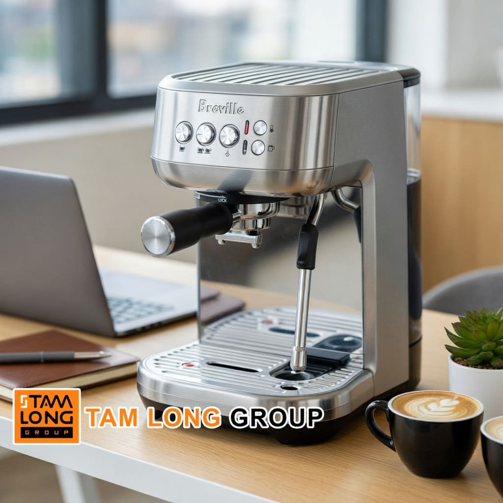 Máy Pha Cà Phê Breville 500 The Bambino Plus BES500 3 Máy Pha Cà Phê Breville 500 The Bambino Plus BES500