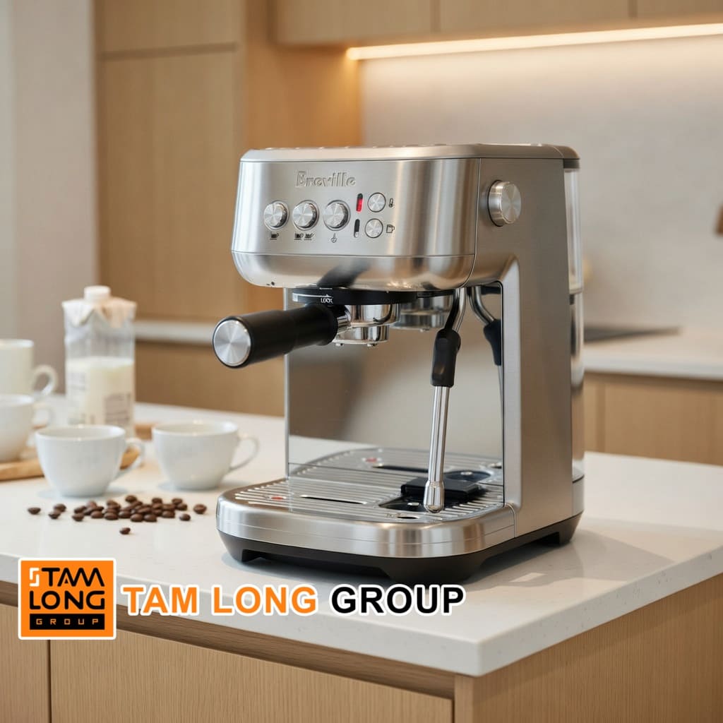 Máy Pha Cà Phê Breville 500 The Bambino Plus BES500 2 Máy Pha Cà Phê Breville 500 The Bambino Plus BES500