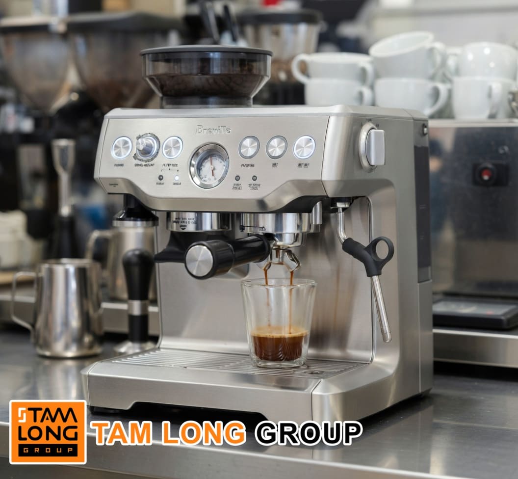 Máy pha cà phê Breville 870 Barista Express BES870BSS 11 Máy pha cà phê Breville 870 Barista Express BES870BSS