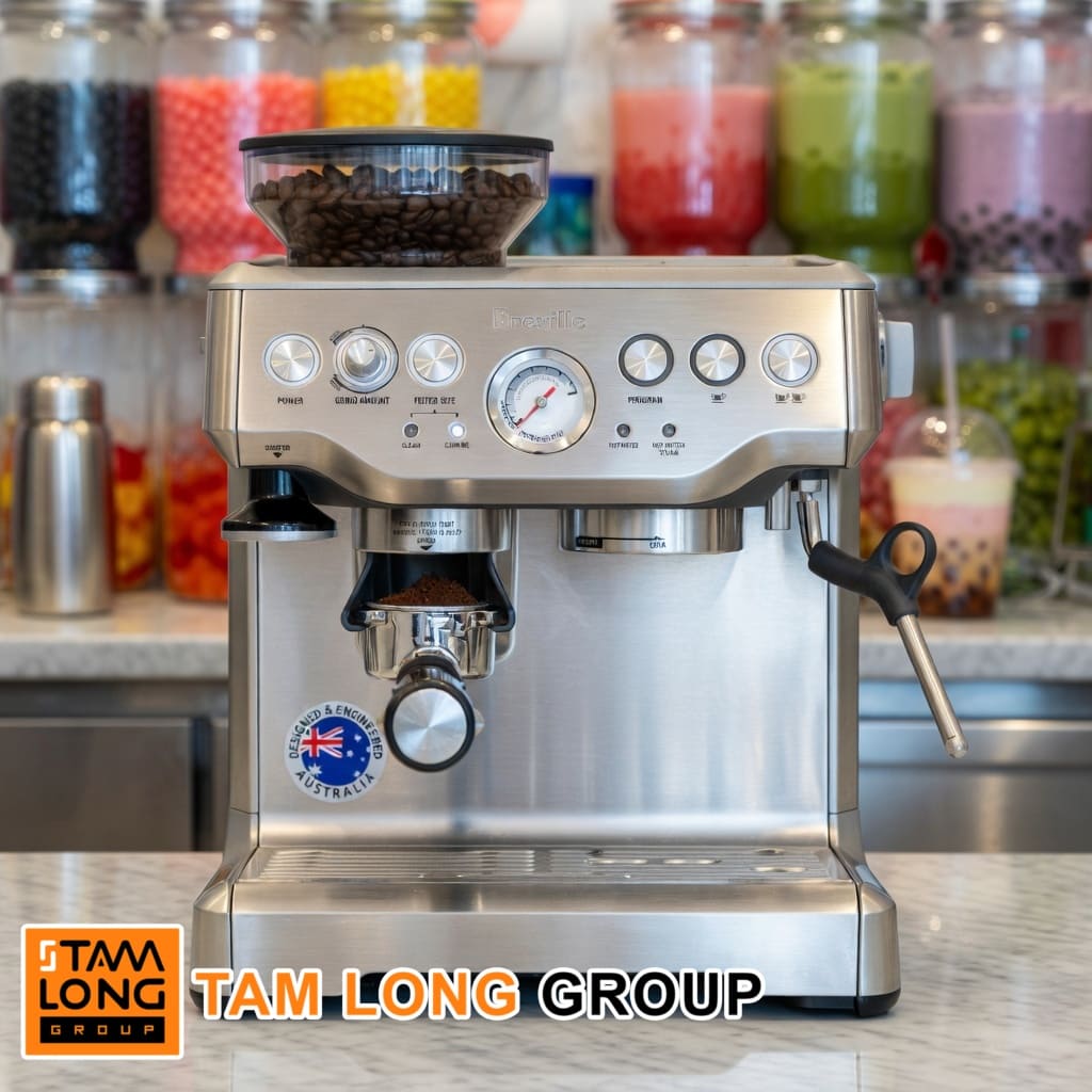 Máy pha cà phê Breville 870 Barista Express BES870BSS 12 Máy pha cà phê Breville 870 Barista Express BES870BSS