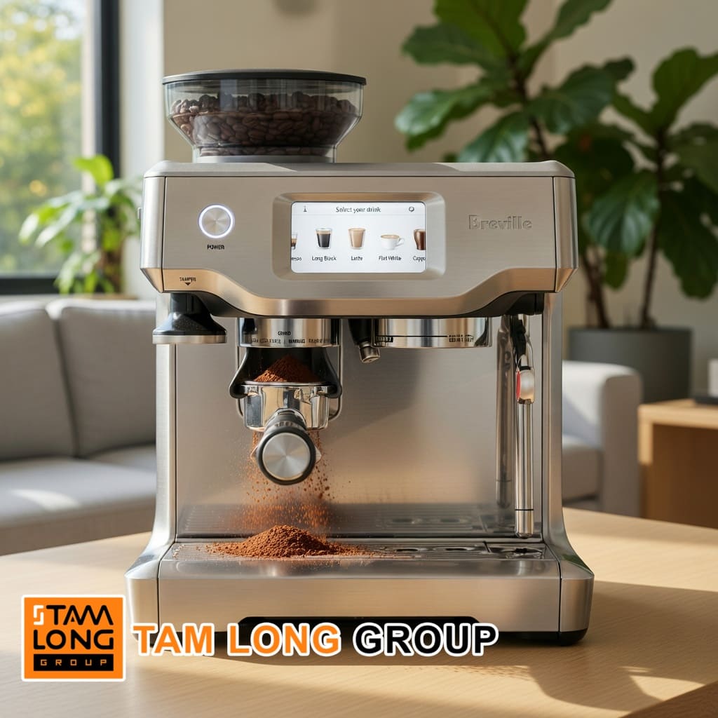 Máy pha cà phê Breville 880 Barista Touch BES880BSS 10 Máy pha cà phê Breville 880 Barista Touch BES880BSS
