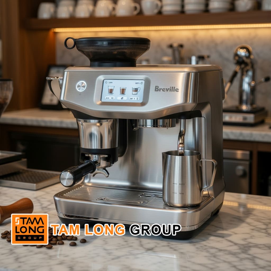 Máy Pha Cà Phê Breville 881 Barista Touch Impress BES881BSS 6 Máy Pha Cà Phê Breville 881 Barista Touch Impress BES881BSS