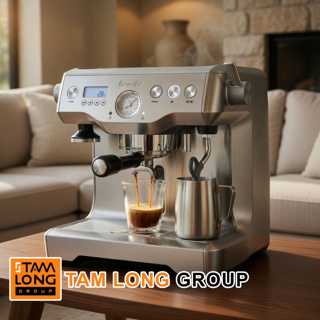 Máy Pha Cà Phê Breville 920XL The Dual Boiler BES920BSS 6 Máy Pha Cà Phê Breville 920XL The Dual Boiler BES920BSS