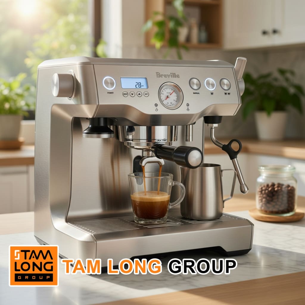Máy Pha Cà Phê Breville 920XL The Dual Boiler BES920BSS 4 Máy Pha Cà Phê Breville 920XL The Dual Boiler BES920BSS