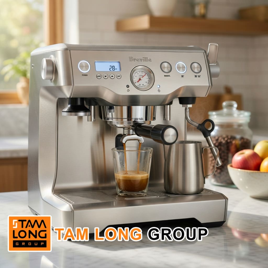 Máy Pha Cà Phê Breville 920XL The Dual Boiler BES920BSS 7 Máy Pha Cà Phê Breville 920XL The Dual Boiler BES920BSS