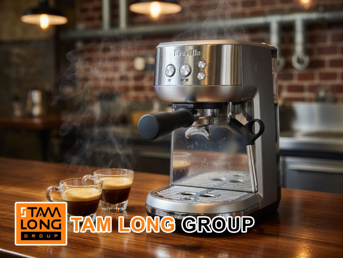 Máy pha cà phê Breville the Bambino BES450 BSS 7 Máy pha cà phê Breville the Bambino BES450 BSS
