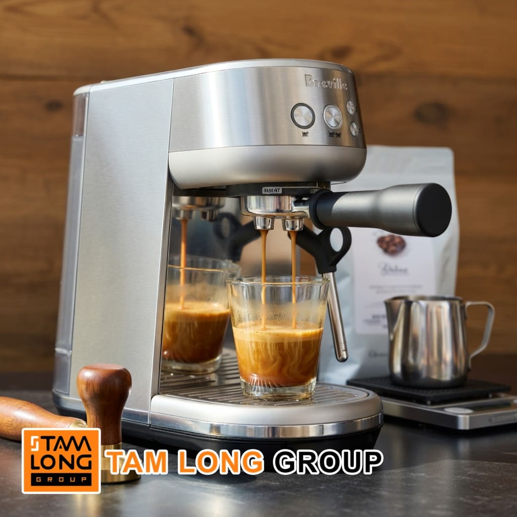 Máy pha cà phê Breville the Bambino BES450 BSS 3 Máy pha cà phê Breville the Bambino BES450 BSS