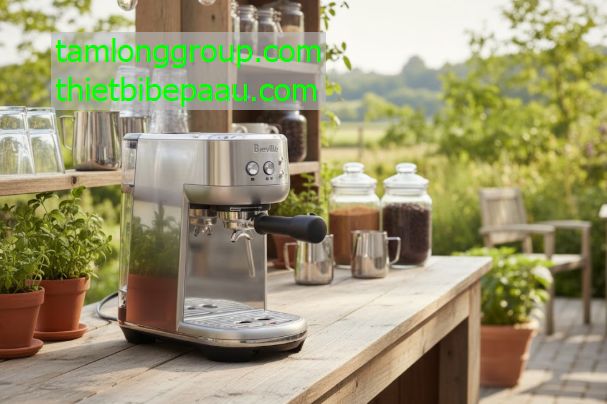 Máy pha cà phê Breville the Bambino BES450 BSS 1 Máy pha cà phê Breville the Bambino BES450 BSS
