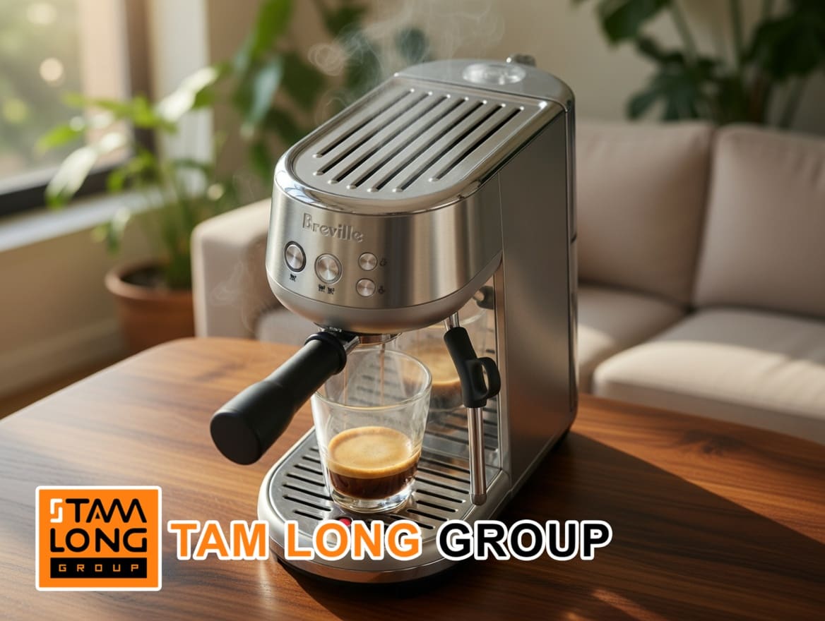Máy pha cà phê Breville the Bambino BES450 BSS 5 Máy pha cà phê Breville the Bambino BES450 BSS