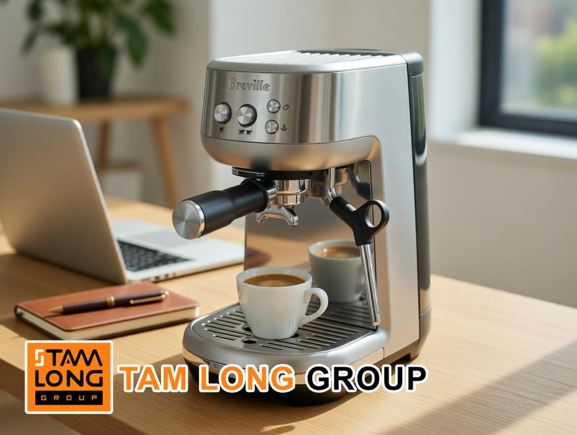 Máy pha cà phê Breville the Bambino BES450 BSS 6 Máy pha cà phê Breville the Bambino BES450 BSS