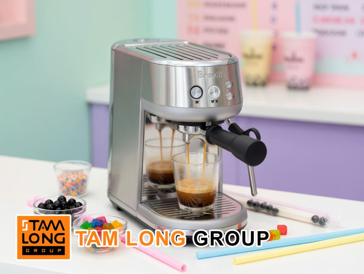 Máy pha cà phê Breville the Bambino BES450 BSS 2 Máy pha cà phê Breville the Bambino BES450 BSS