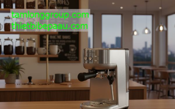 Máy pha cà phê Breville the Bambino BES450 BSS 3 may pha ca phe breville the bambino bes450 bss