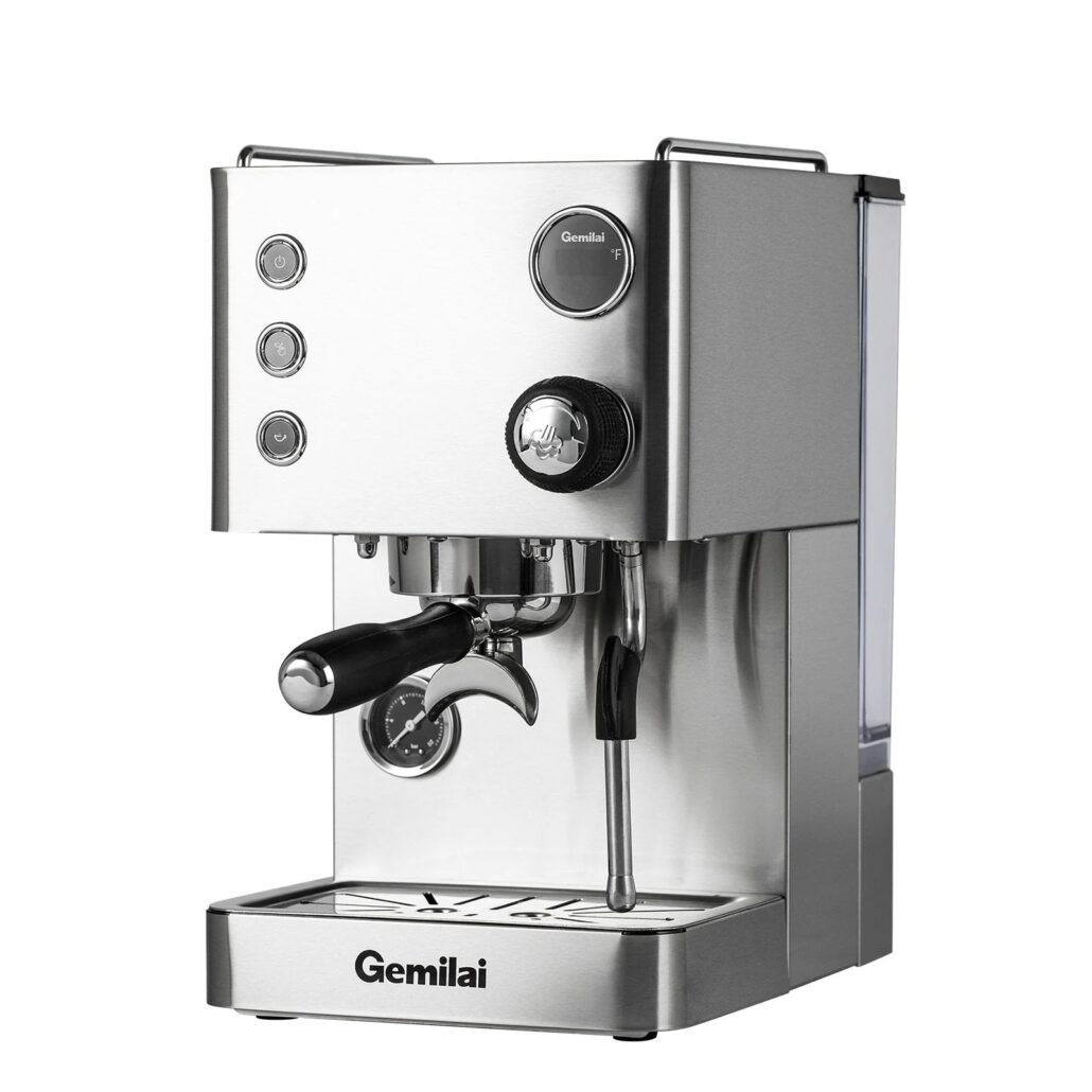 Lịch Sử Thương Hiệu Gemilai Và Sản Phẩm Tại Việt Nam 1 Máy pha cà phê Gemilai Powerhouse G3007L