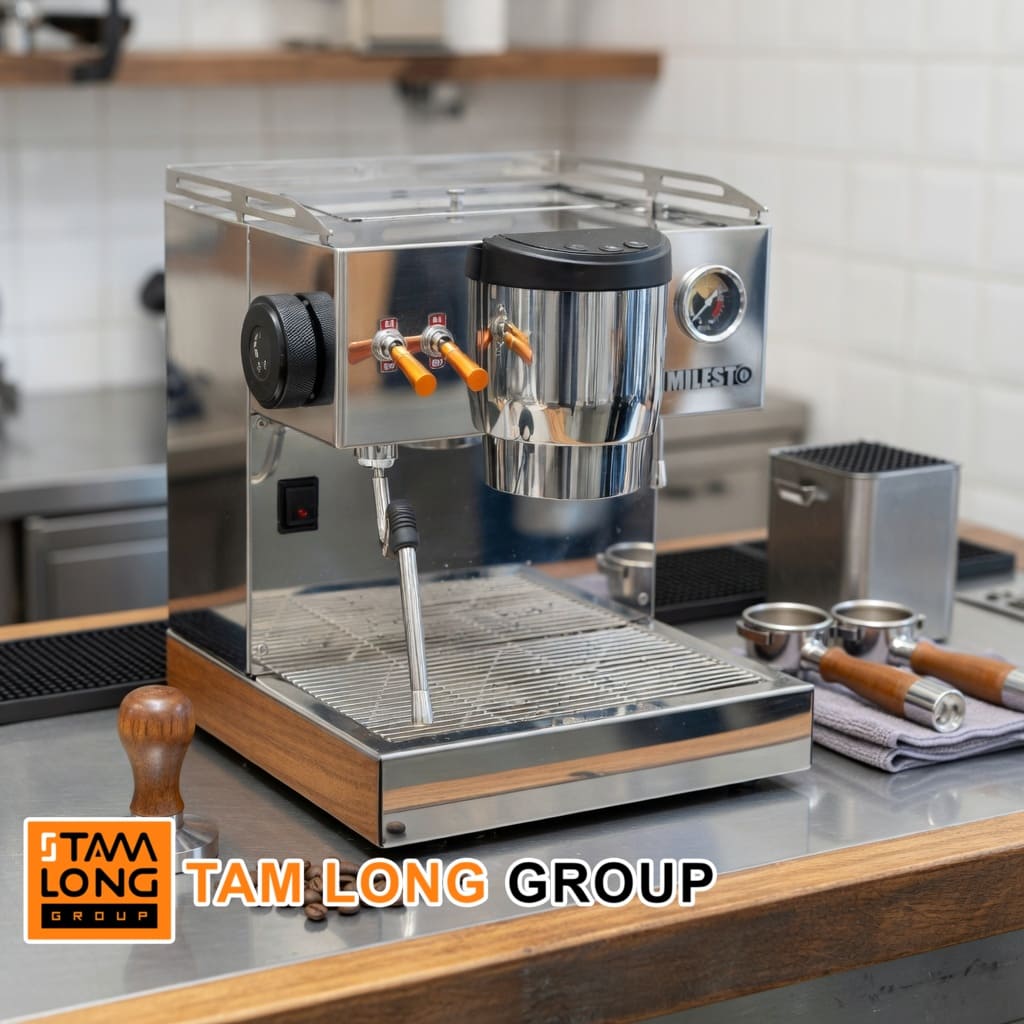Máy Pha Cà Phê Milesto 19 M3 Pro 1 Group Chính Hãng 7 Máy Pha Cà Phê Milesto 19 M3 Pro 1 Group Chính Hãng