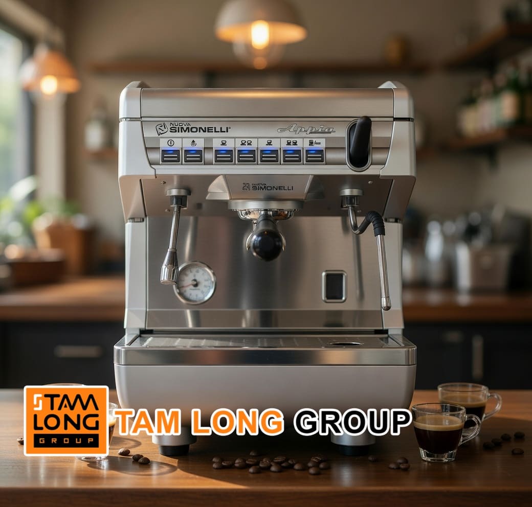 Máy Pha Cà Phê Nuova Simonelli Appia II 1 Group Chính Hãng Ý 7 Máy Pha Cà Phê Nuova Simonelli Appia II 1 Group Chính Hãng Ý