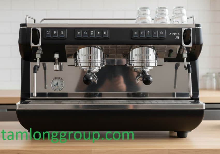 Bảo dưỡng máy pha cà phê có quan trọng không? 1 Máy pha cà phê Nuova Simonelli Appia Life 2 Groups Vol
