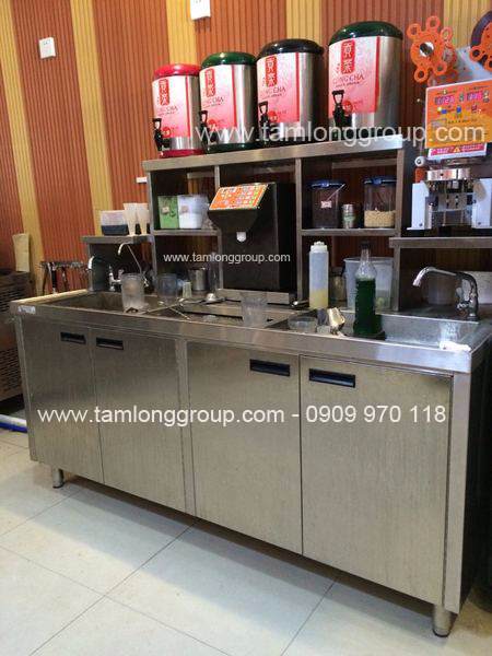 Thi công thiết kế quầy bar trà sữa inox ở đâu chất lượng uy tín giá rẻ tại TP.HCM 1 Thi công thiết kế quầy bar trà sữa inox ở đâu chất lượng uy tín giá rẻ tại TP.HCM